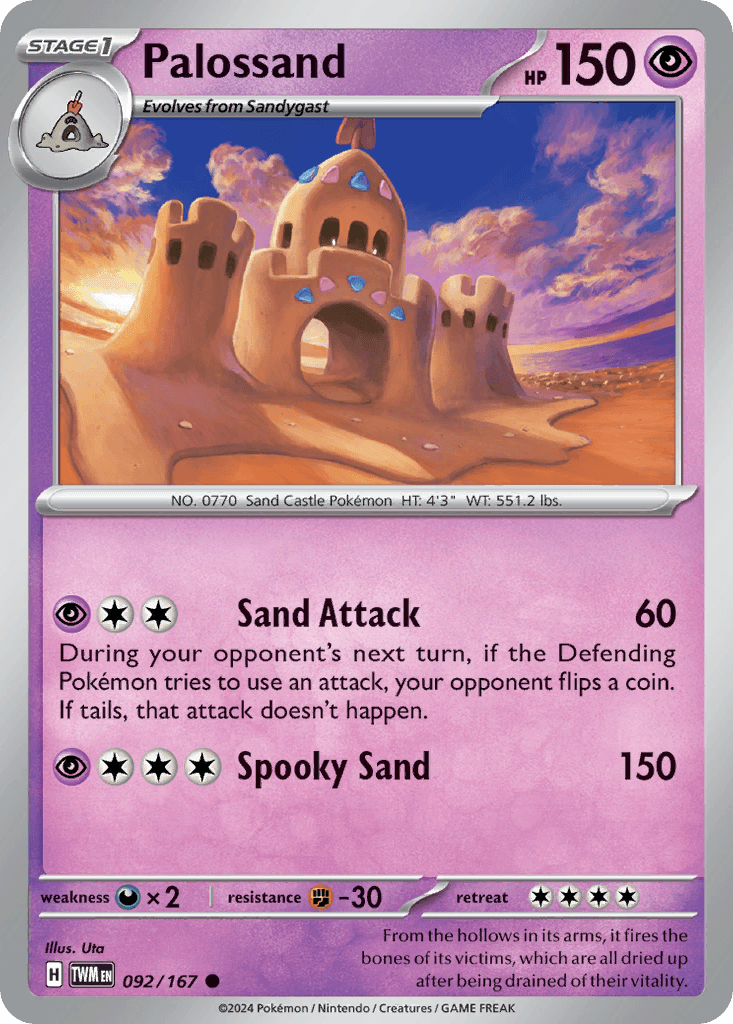 Palossand 92 — Scarlet & Violet: Twilight Masquerade