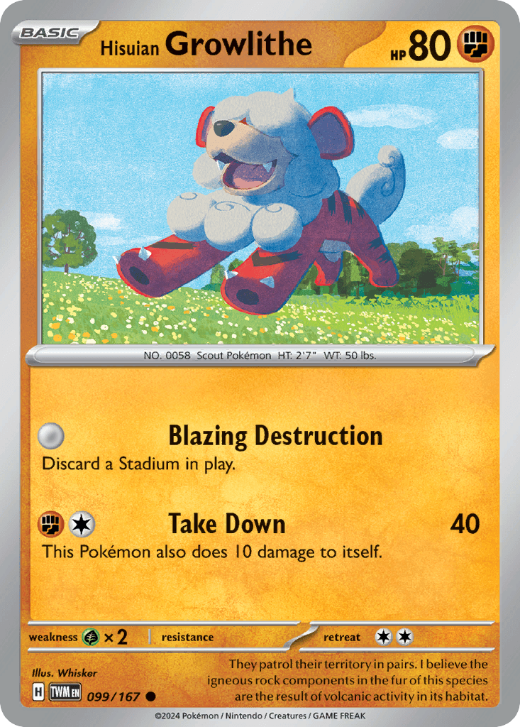 Hisuian Growlithe 99