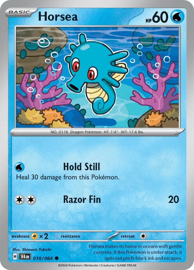 Horsea 10 — Scarlet & Violet: Shrouded Fable