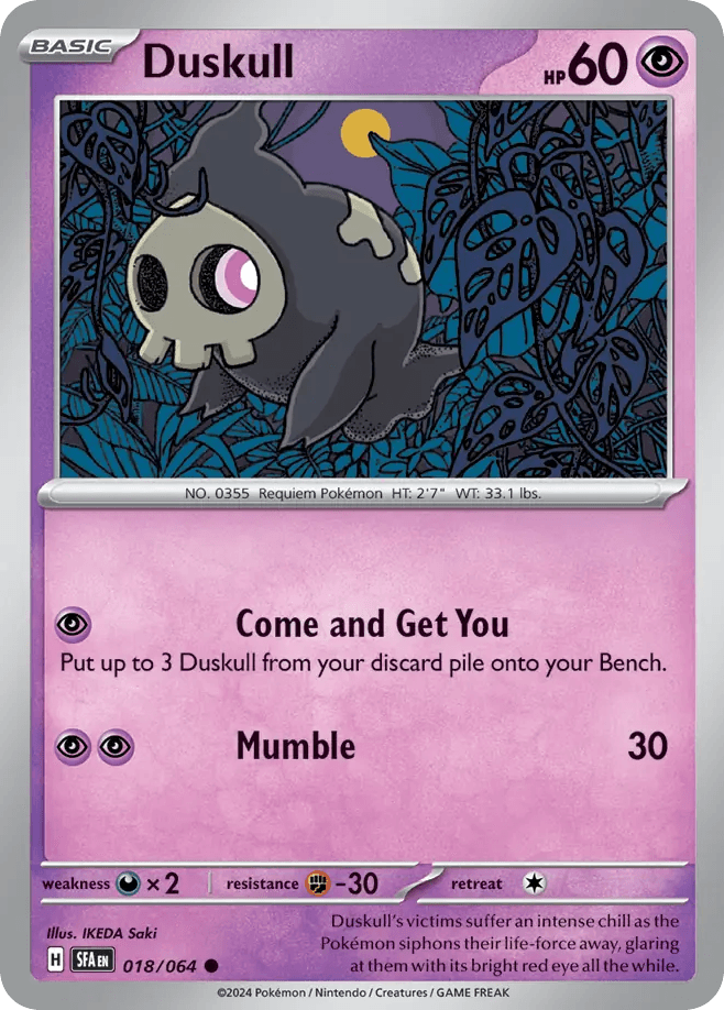 Duskull 18 — Scarlet & Violet: Shrouded Fable