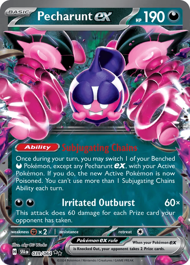 Pecharunt ex 39 — Scarlet & Violet: Shrouded Fable
