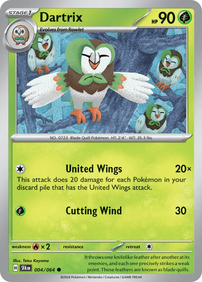 Dartrix 4 — Scarlet & Violet: Shrouded Fable