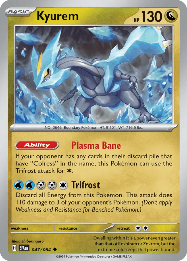 Kyurem 47 — Scarlet & Violet: Shrouded Fable