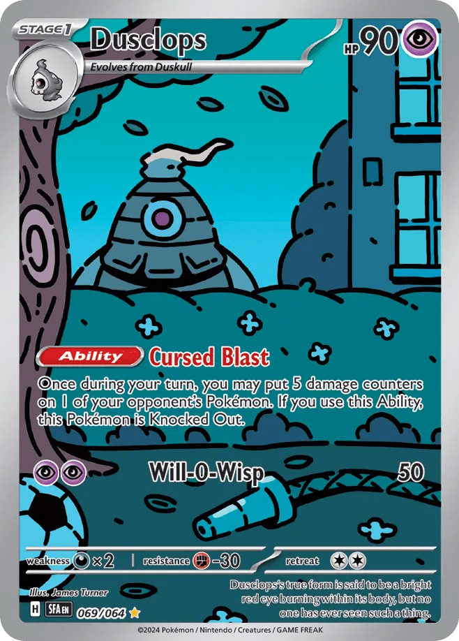 Dusclops 69 — Scarlet & Violet: Shrouded Fable