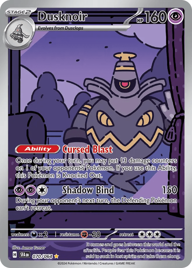 Dusknoir 70 — Scarlet & Violet: Shrouded Fable