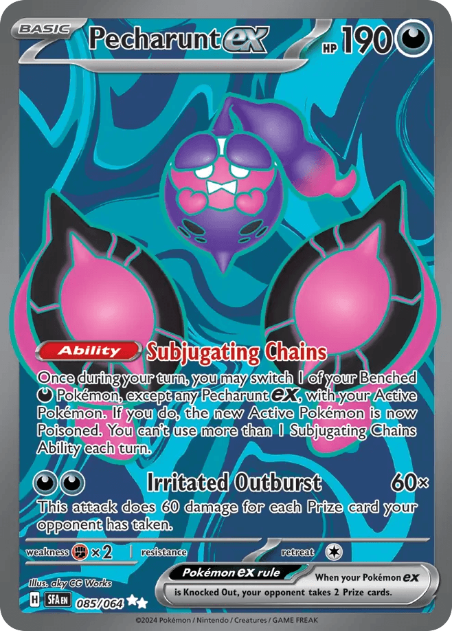Pecharunt ex 85 — Scarlet & Violet: Shrouded Fable