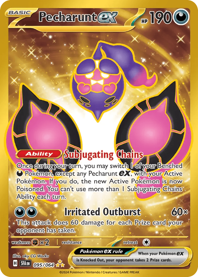 Pecharunt ex 95 — Scarlet & Violet: Shrouded Fable