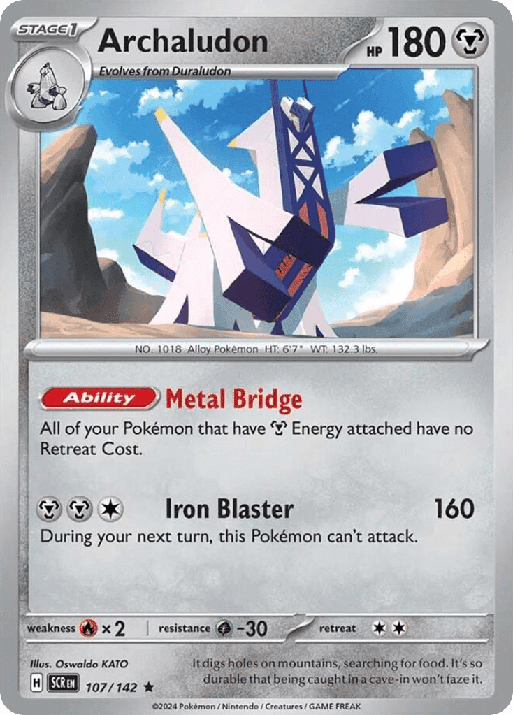 Archaludon 107 — Scarlet & Violet: Stellar Crown