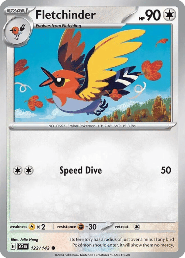 Fletchinder 122 — Scarlet & Violet: Stellar Crown