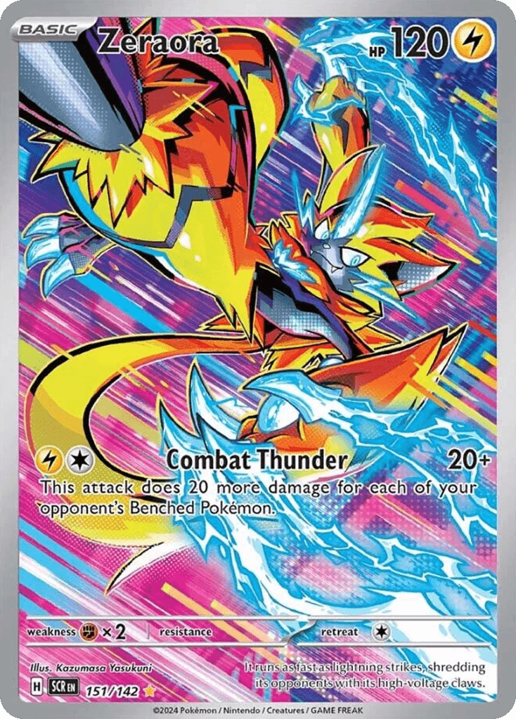 Zeraora 151 — Scarlet & Violet: Stellar Crown