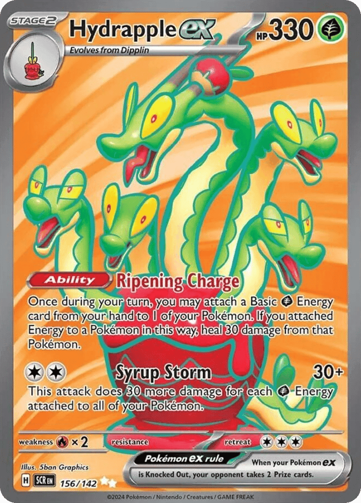 Hydrapple ex 156 — Scarlet & Violet: Stellar Crown