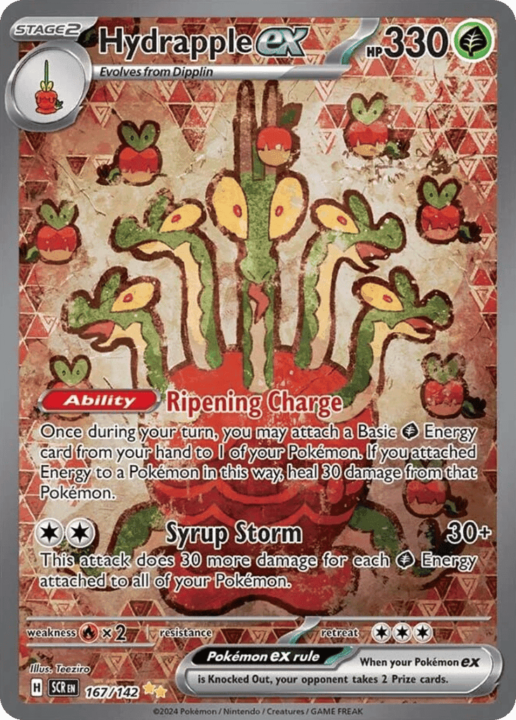 Hydrapple ex 167 — Scarlet & Violet: Stellar Crown