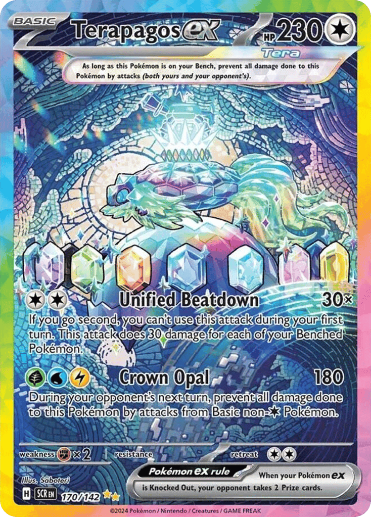 Terapagos ex 170 — Scarlet & Violet: Stellar Crown