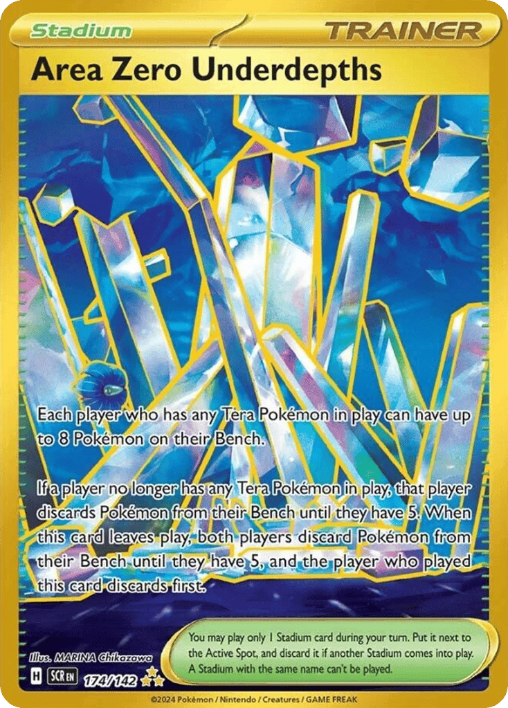 Area Zero Underdepths 174 — Scarlet & Violet: Stellar Crown