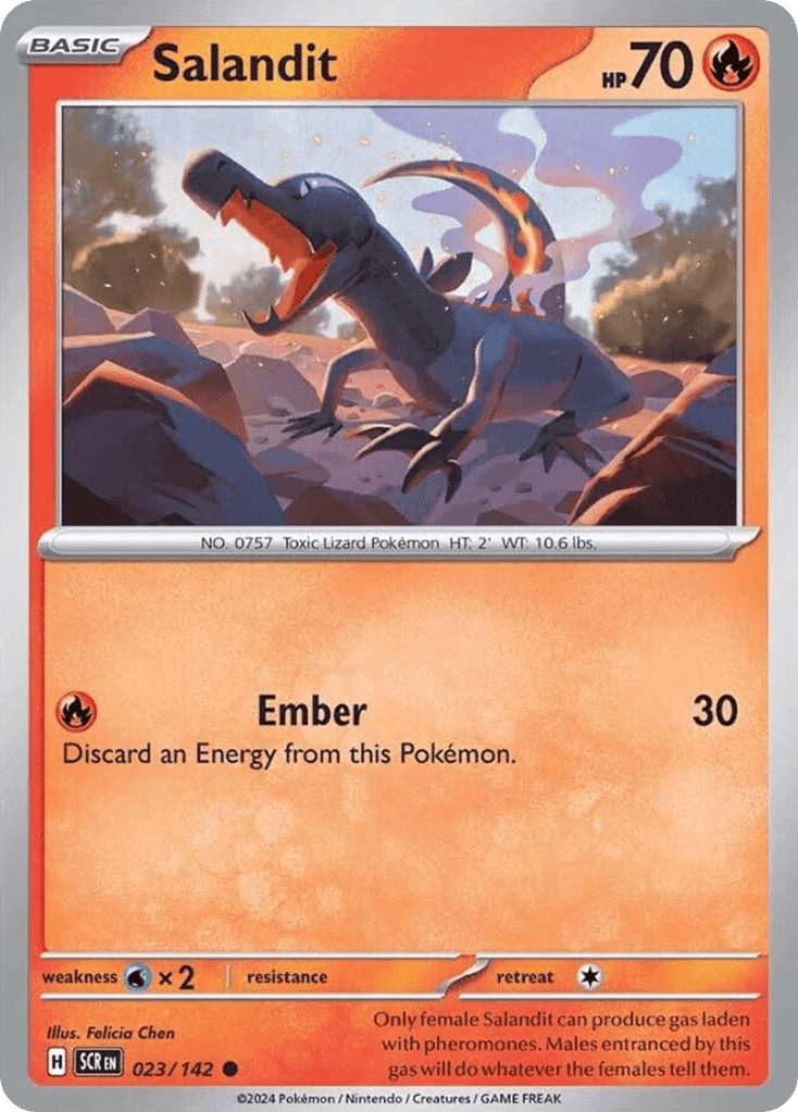 Salandit 23 — Scarlet & Violet: Stellar Crown