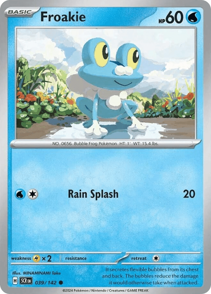 Froakie 39 — Scarlet & Violet: Stellar Crown