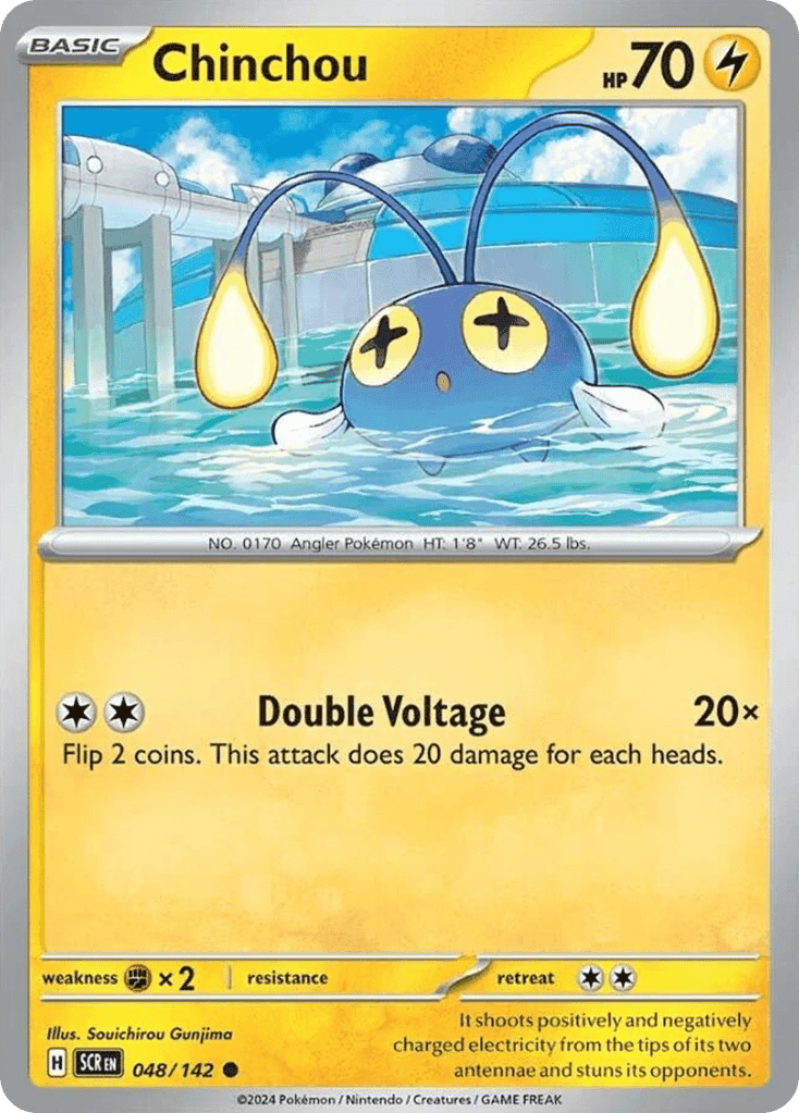 Chinchou 48 — Scarlet & Violet: Stellar Crown