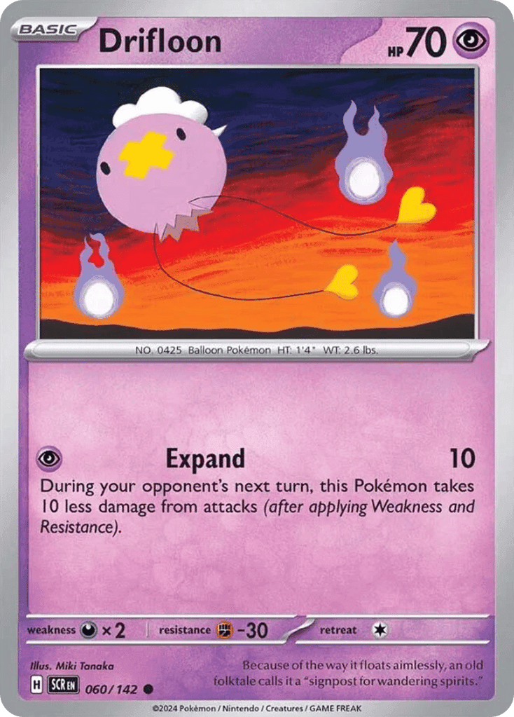 Drifloon 60 — Scarlet & Violet: Stellar Crown