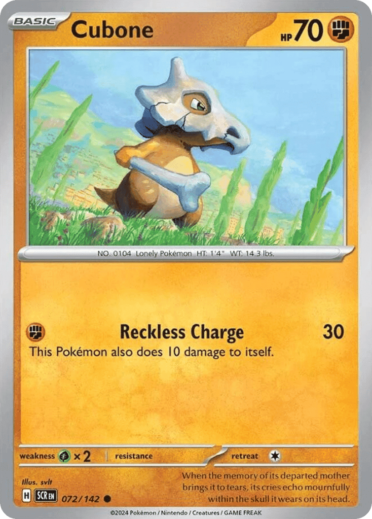 Cubone 72
