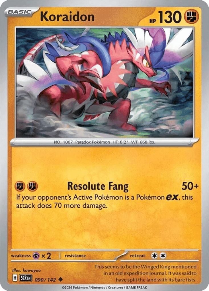 Koraidon 90 — Scarlet & Violet: Stellar Crown