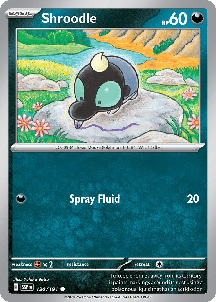 Shroodle 120 — Scarlet & Violet: Surging Sparks