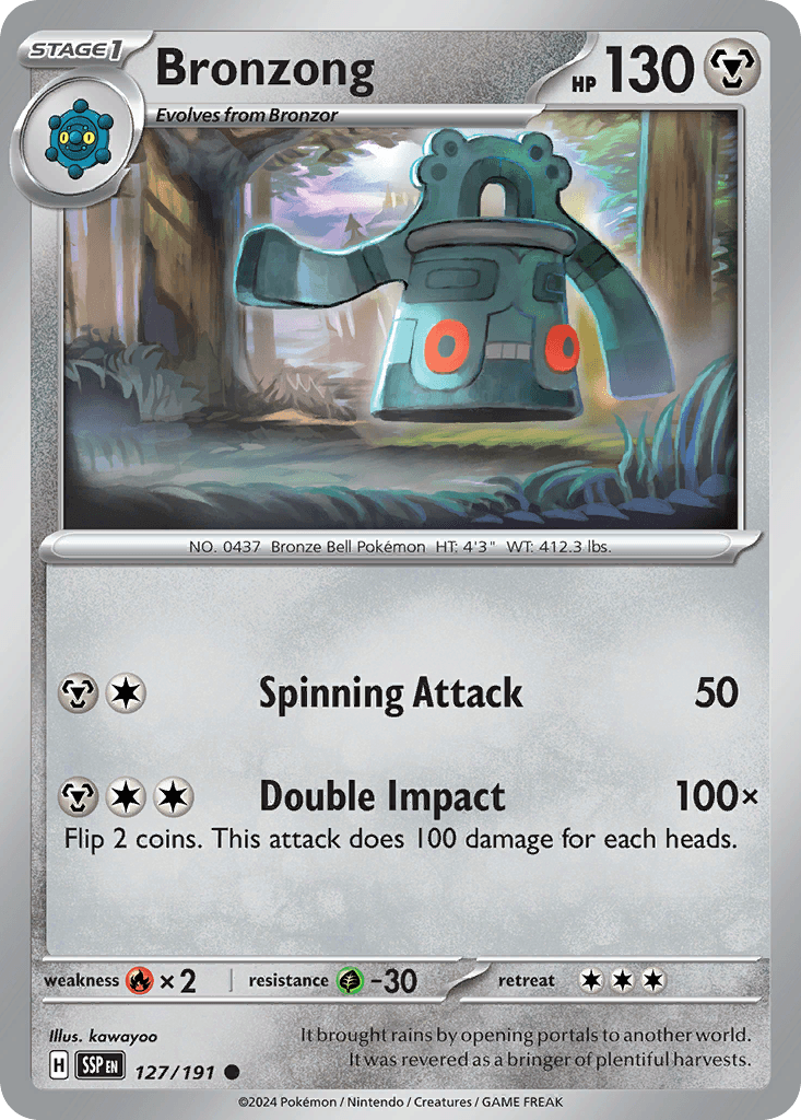 Bronzong 127 — Scarlet & Violet: Surging Sparks