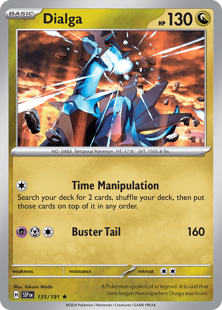 Dialga 135 — Scarlet & Violet: Surging Sparks