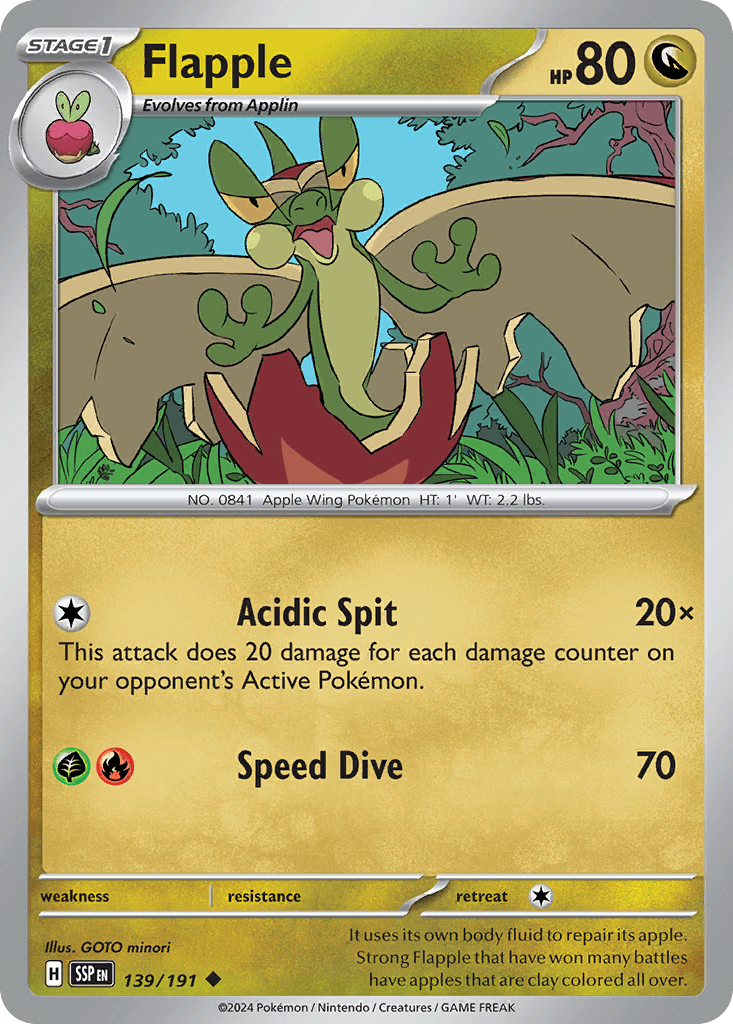 Flapple 139 — Scarlet & Violet: Surging Sparks