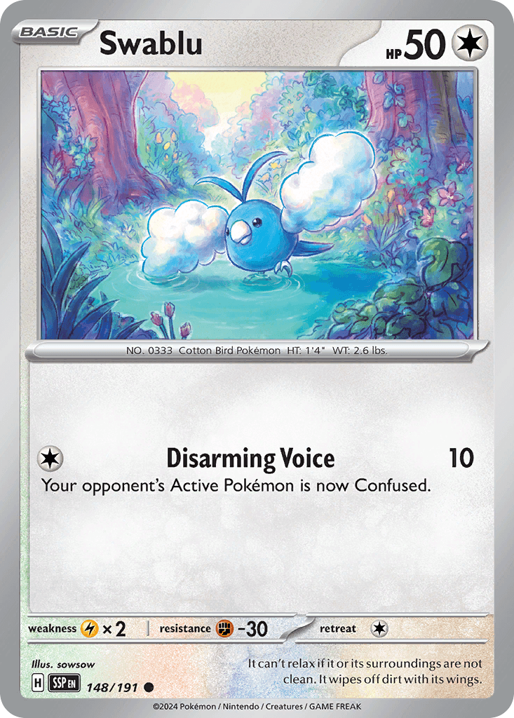 Swablu 148 — Scarlet & Violet: Surging Sparks