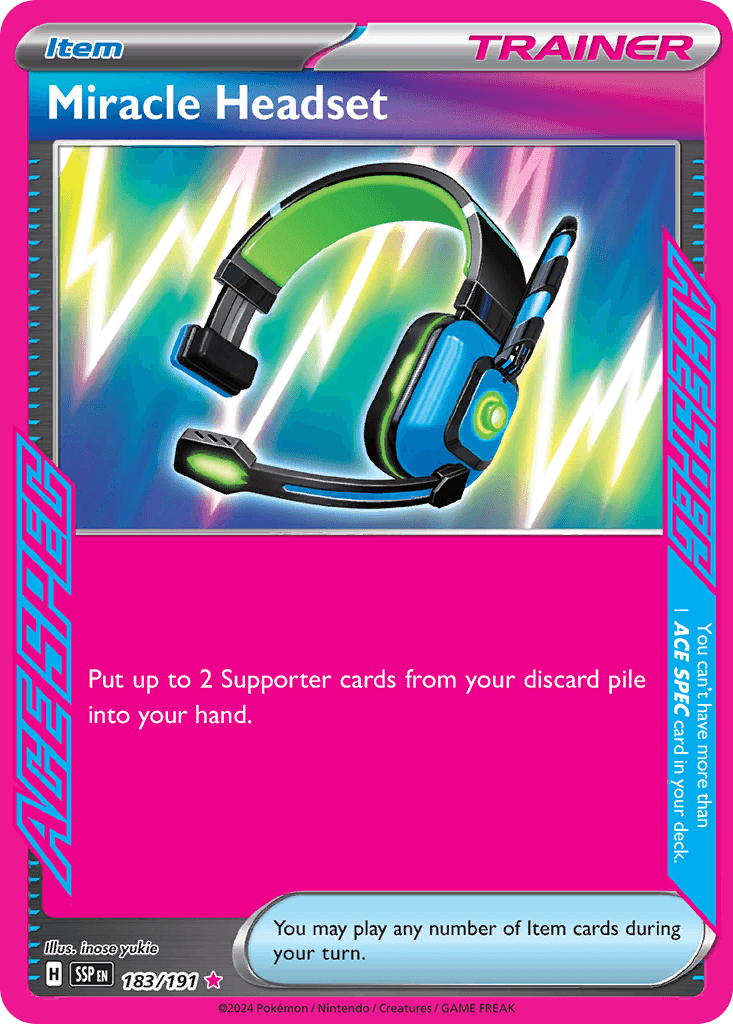 Miracle Headset 183 — Scarlet & Violet: Surging Sparks
