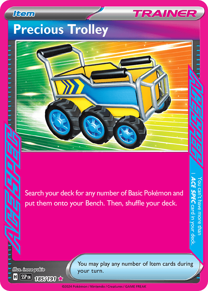 Precious Trolley 185 — Scarlet & Violet: Surging Sparks