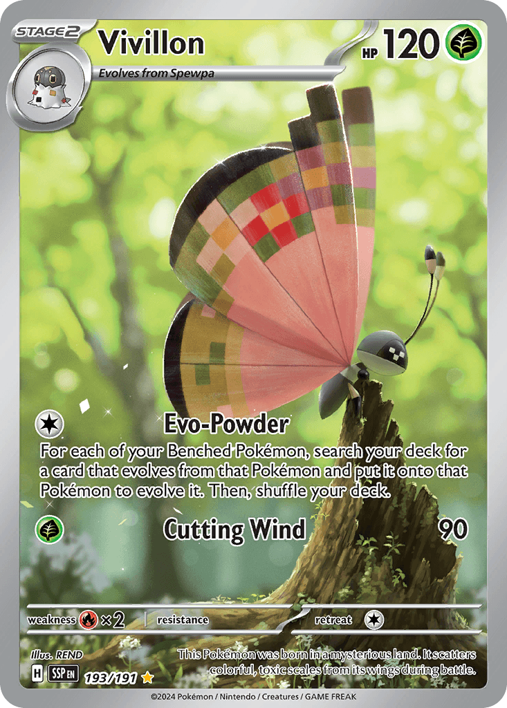 Vivillon 193 — Scarlet & Violet: Surging Sparks