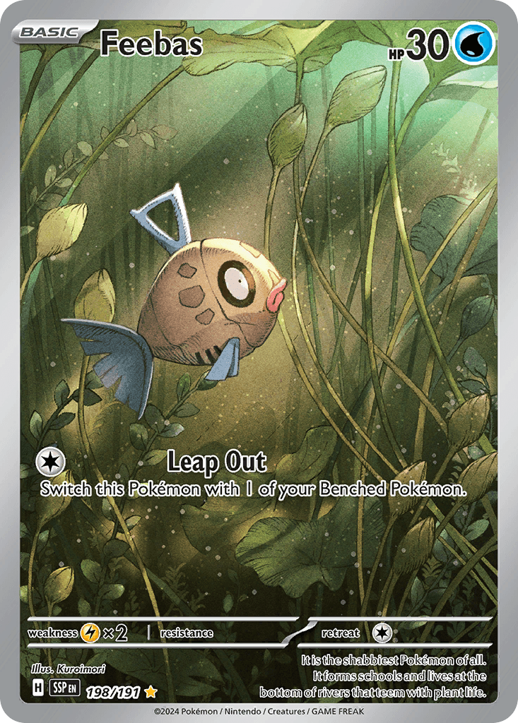 Feebas 198 — Scarlet & Violet: Surging Sparks
