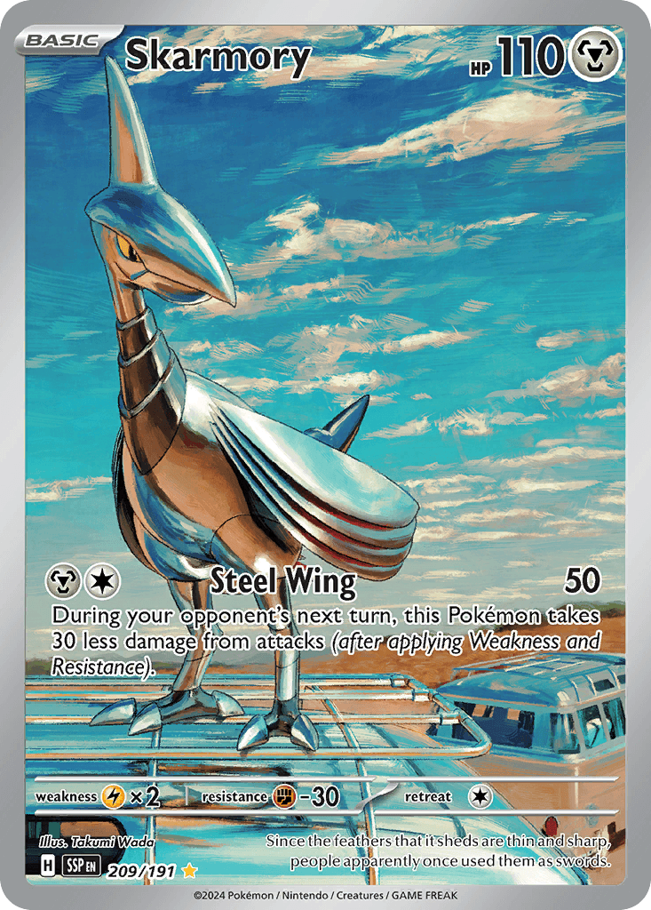 Skarmory 209 — Scarlet & Violet: Surging Sparks