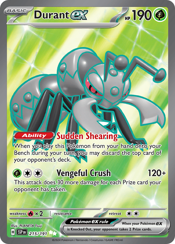 Durant ex 215 — Scarlet & Violet: Surging Sparks