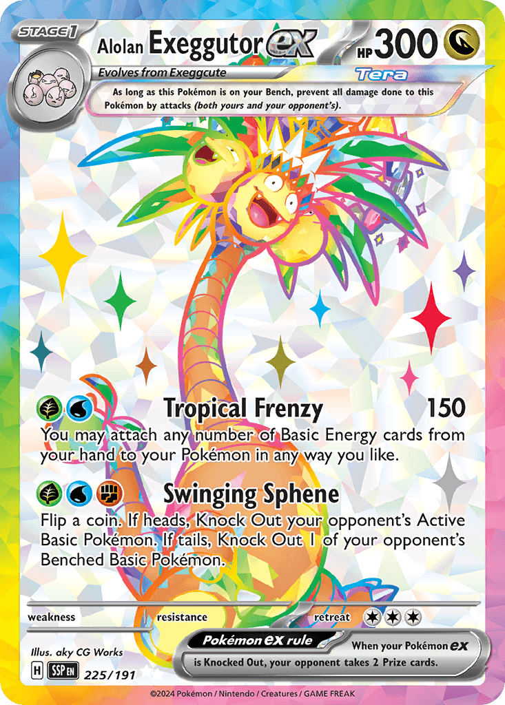 Alolan Exeggutor ex 225