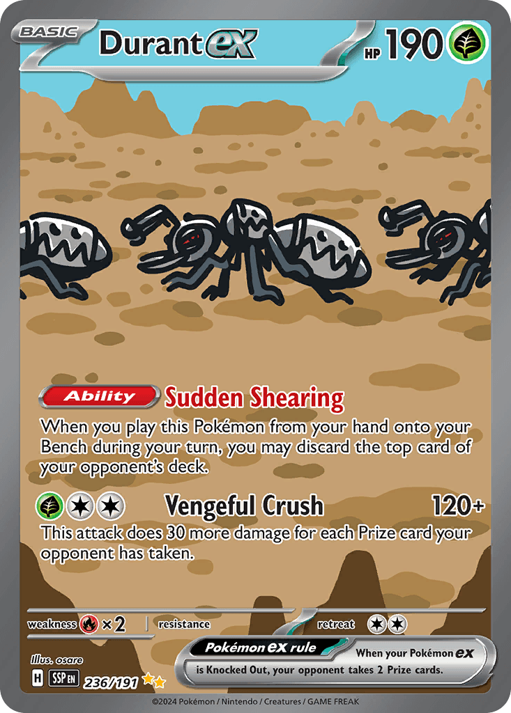 Durant ex 236 — Scarlet & Violet: Surging Sparks