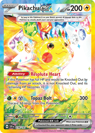 Pikachu ex 238