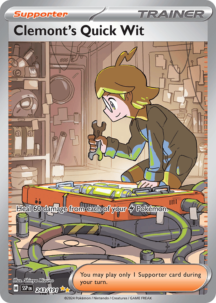 Clemont's Quick Wit 243 — Scarlet & Violet: Surging Sparks