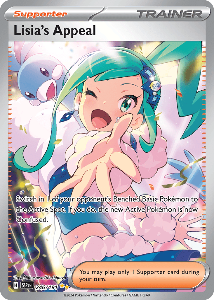 Lisia's Appeal 246 — Scarlet & Violet: Surging Sparks