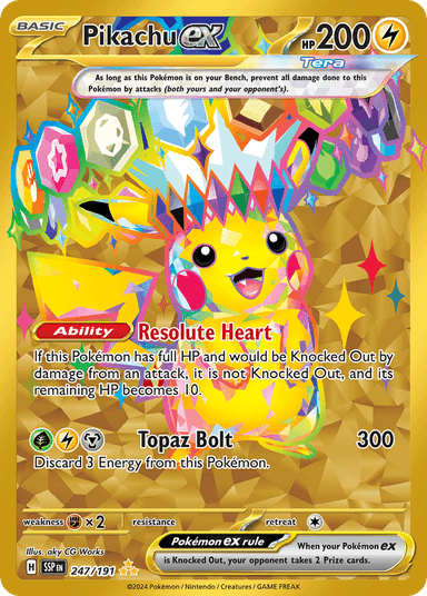 Pikachu ex 247