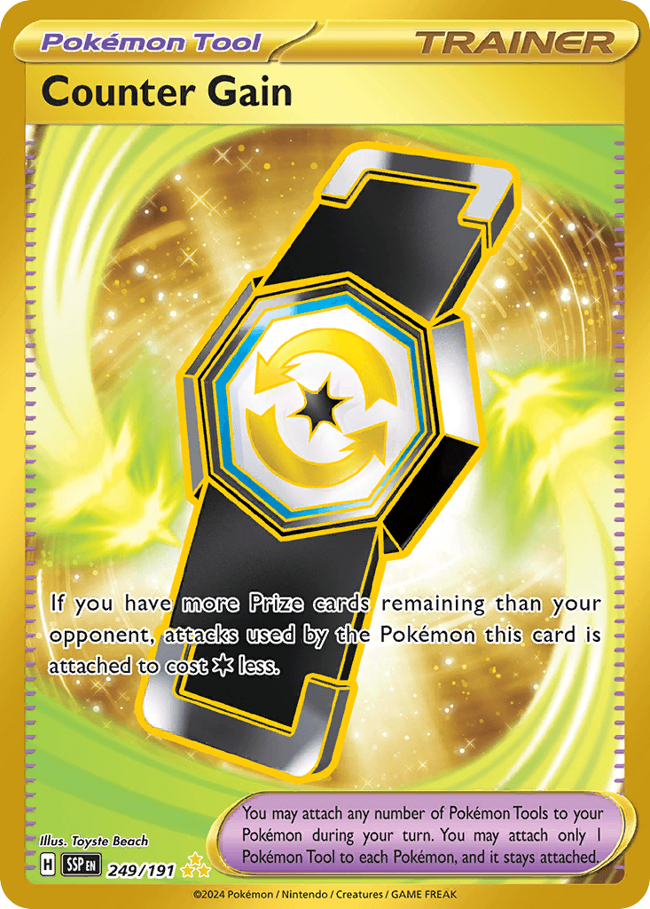 Counter Gain 249 — Scarlet & Violet: Surging Sparks