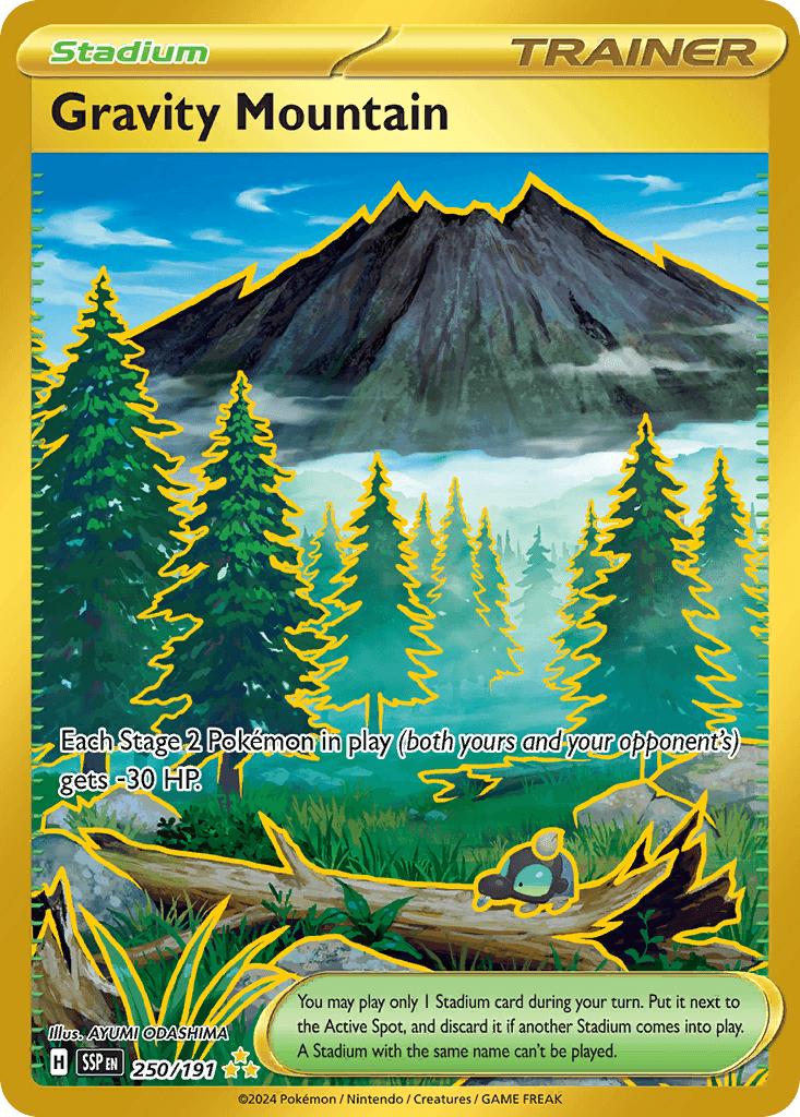 Gravity Mountain 250 — Scarlet & Violet: Surging Sparks