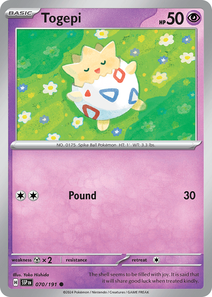 Togepi 70 — Scarlet & Violet: Surging Sparks
