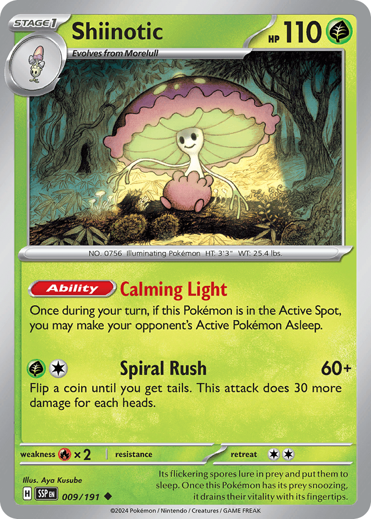 Shiinotic 9 — Scarlet & Violet: Surging Sparks