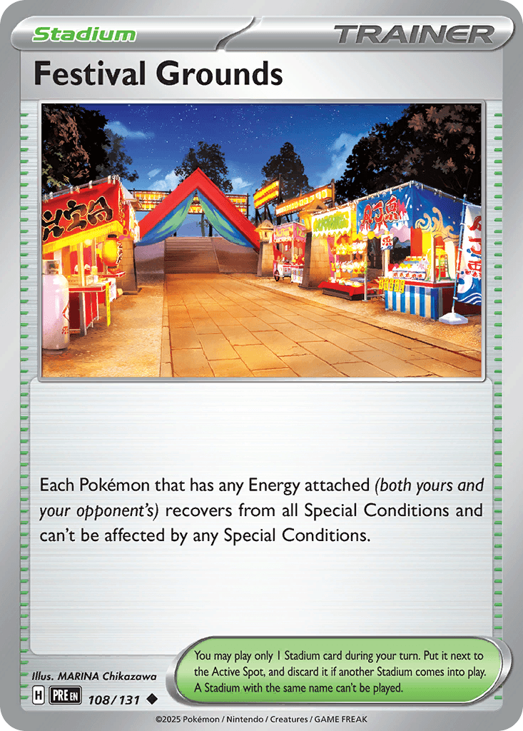 Festival Grounds 108 — Scarlet & Violet: Prismatic Evolutions