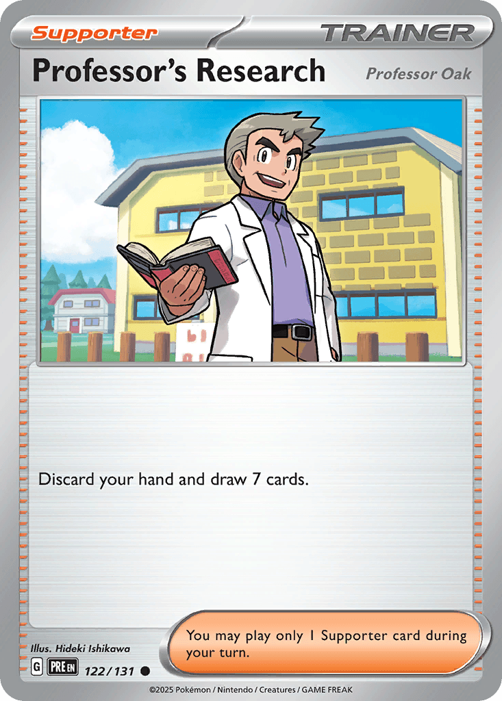 Professor's Research 122 — Scarlet & Violet: Prismatic Evolutions