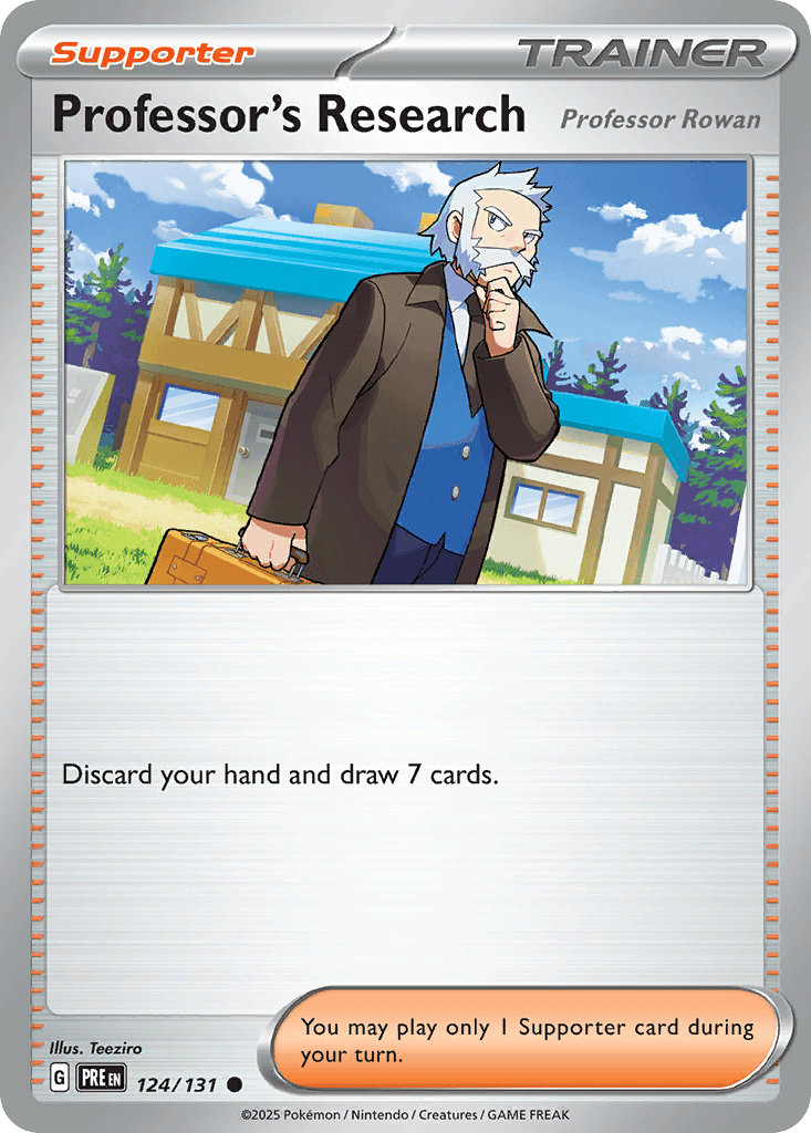 Professor's Research 124 — Scarlet & Violet: Prismatic Evolutions