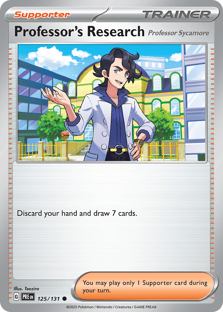 Professor's Research 125 — Scarlet & Violet: Prismatic Evolutions