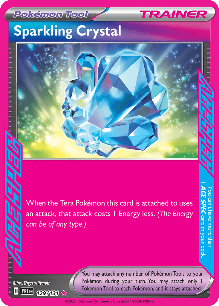 Sparkling Crystal 129 — Scarlet & Violet: Prismatic Evolutions